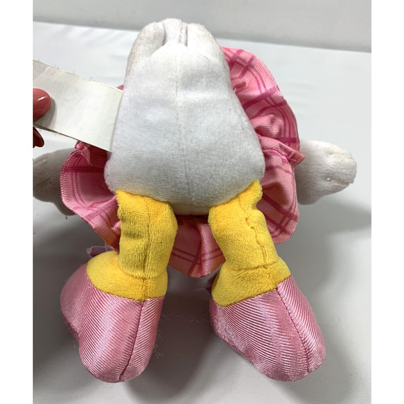 Disney Daisy Duck Pink Bow Plush Stuffed Animal Toy‎ - Picture 9 of 11